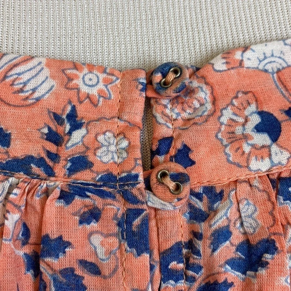 Cleobella Mariana Floral Positano Organic Cotton Blouse S Boho Romantic Feminine